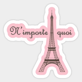 French Sticker